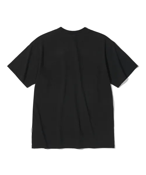 Urbandtype.  |Crew Neck Unisex Street Style Plain Cotton Short Sleeves