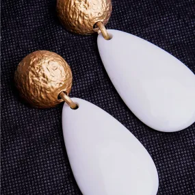 WATERDROP STATEMENT EARRINGS ER-122