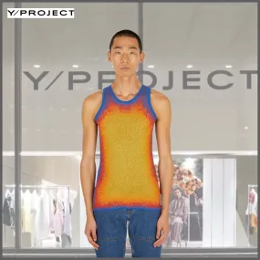 Y PROJECT  |Street Style Cotton Logo Tanks