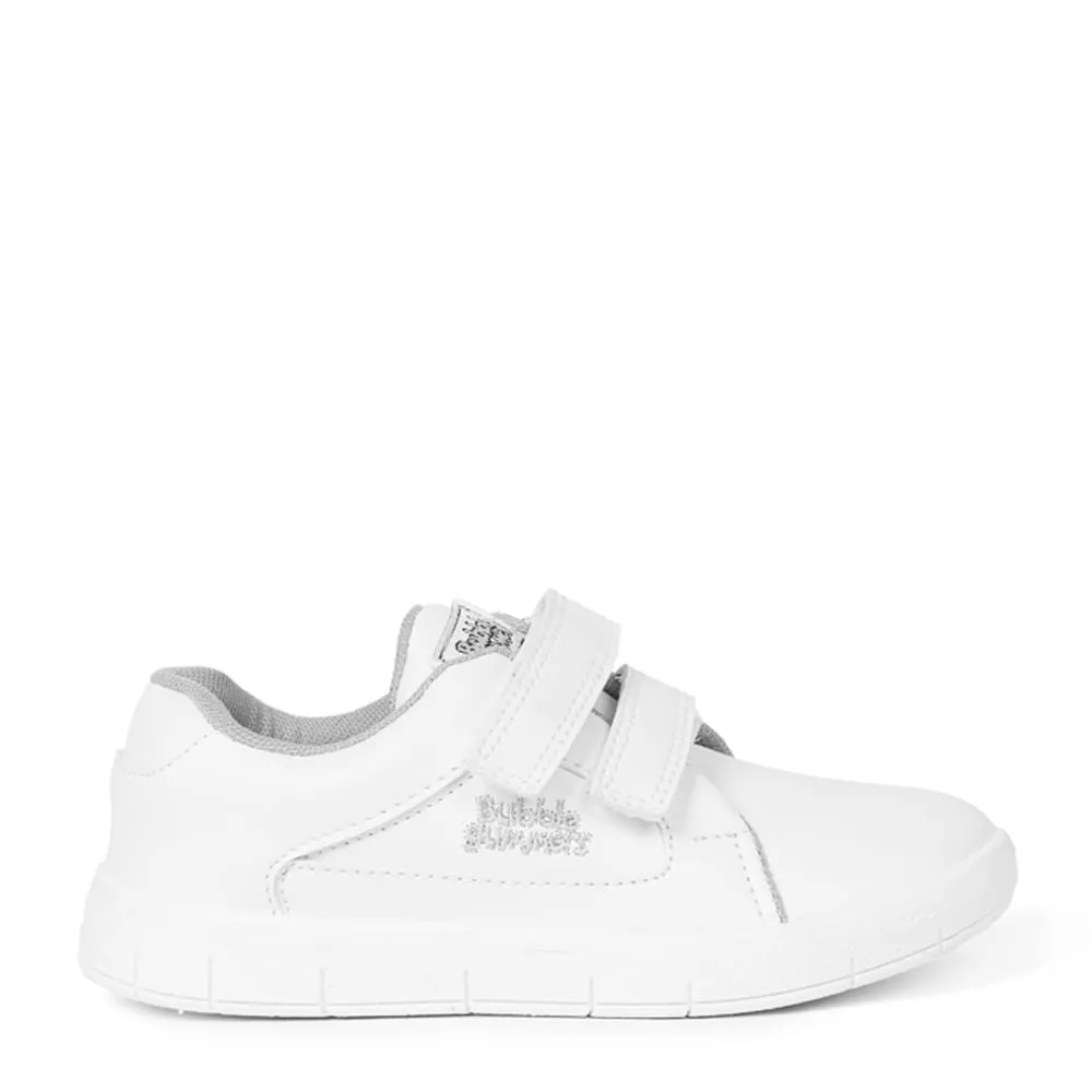 Zapatillas Escolar Unisex Bubblegummers Efrain Blanco