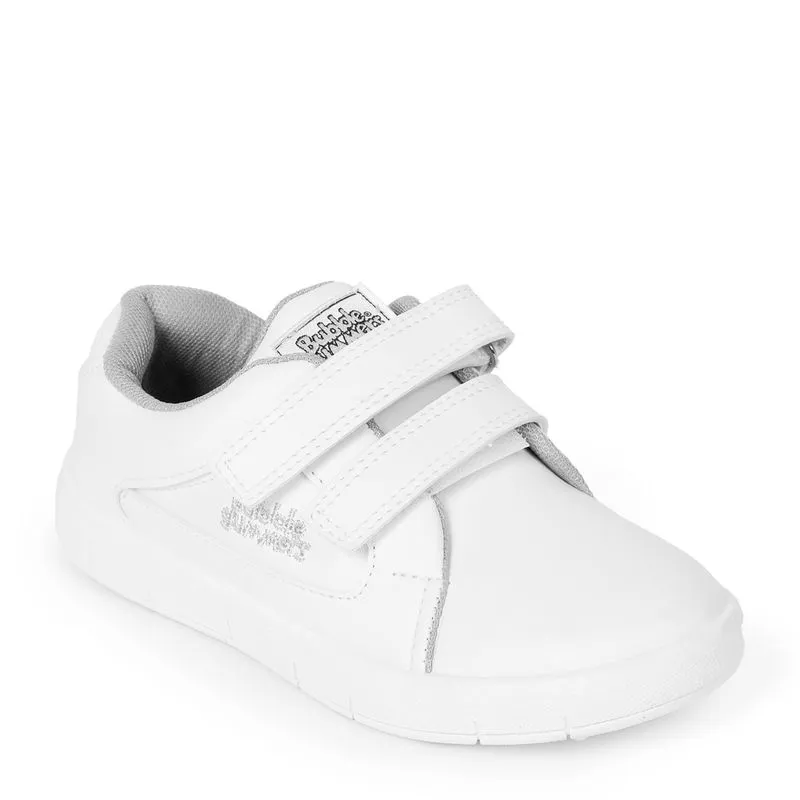 Zapatillas Escolar Unisex Bubblegummers Efrain Blanco