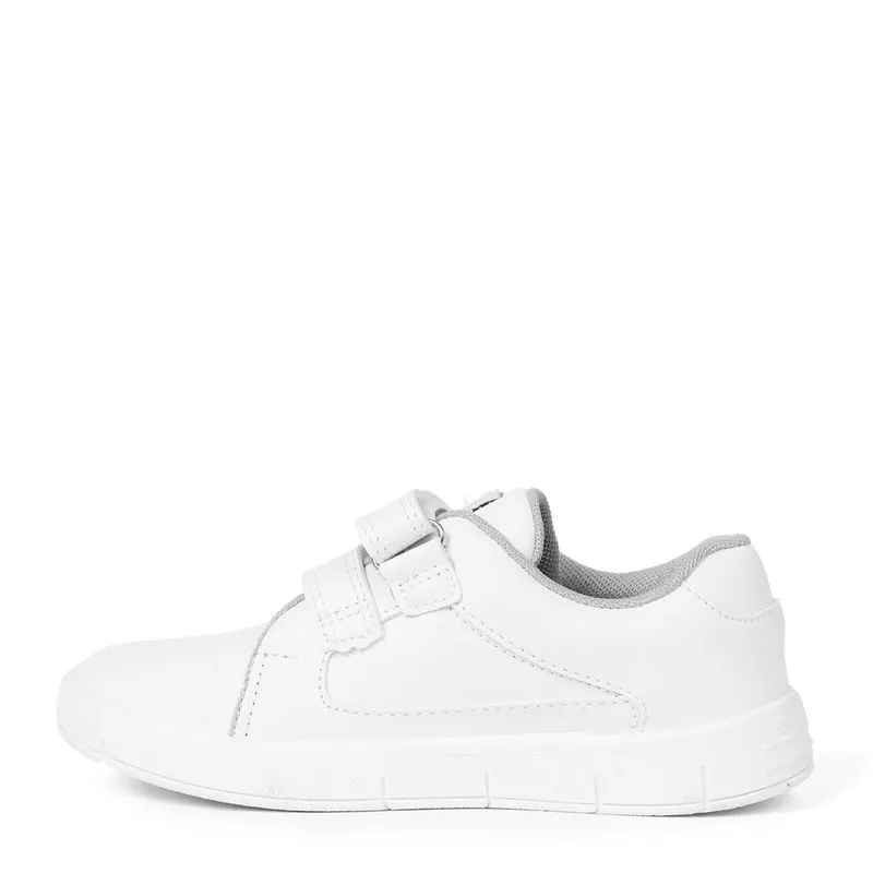 Zapatillas Escolar Unisex Bubblegummers Efrain Blanco